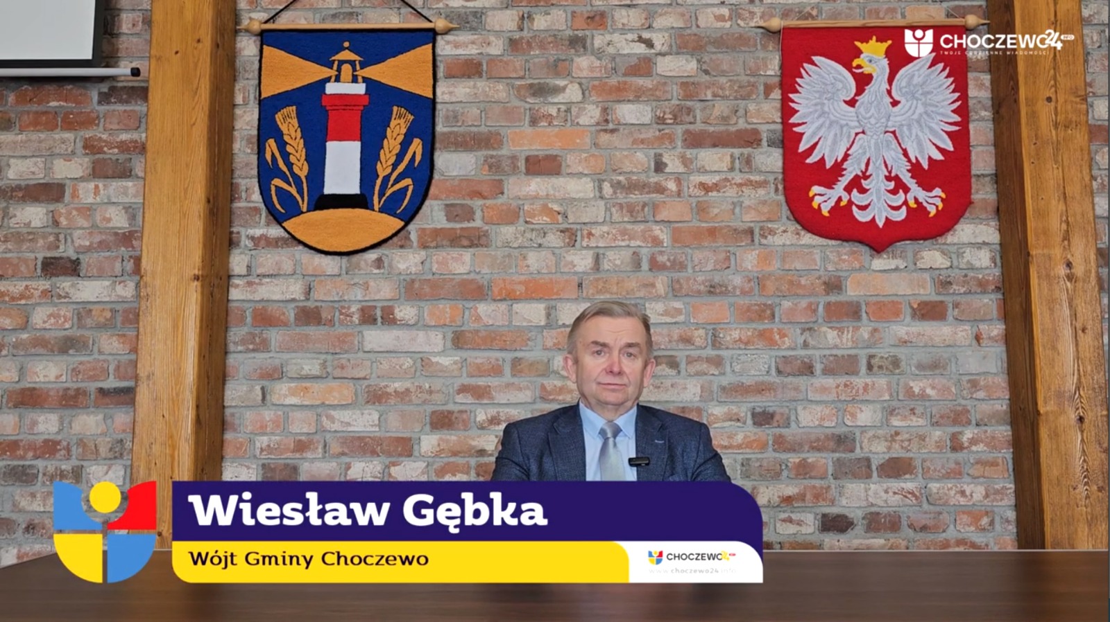 Wójt Wiesław Gębka zaprasza mieszkańców naszej gminy na… łamy nowego serwisu. Co dalej z „Wieściami Choczewskimi”?