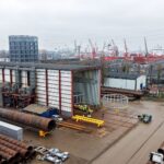 Grupa Przemysłowa Baltic ukończyła pierwsze konstrukcje stalowe dla fundamentów projektu „Baltica 2” [zdjęcia]