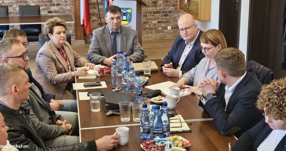 Remonty dróg powiatowych w gminie Choczewo przedmiotem spotkania z PEJ [zdjęcia]