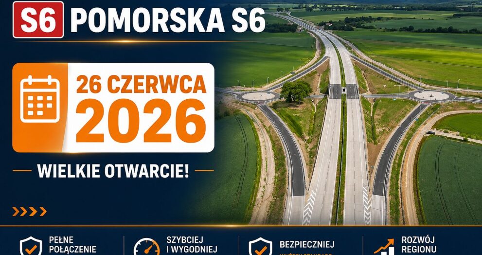 Trasa Kaszubska prawie gotowa… 26 czerwca br pojedziemy bez przerwy z Gdańska do Szczecina [zdjęcia]