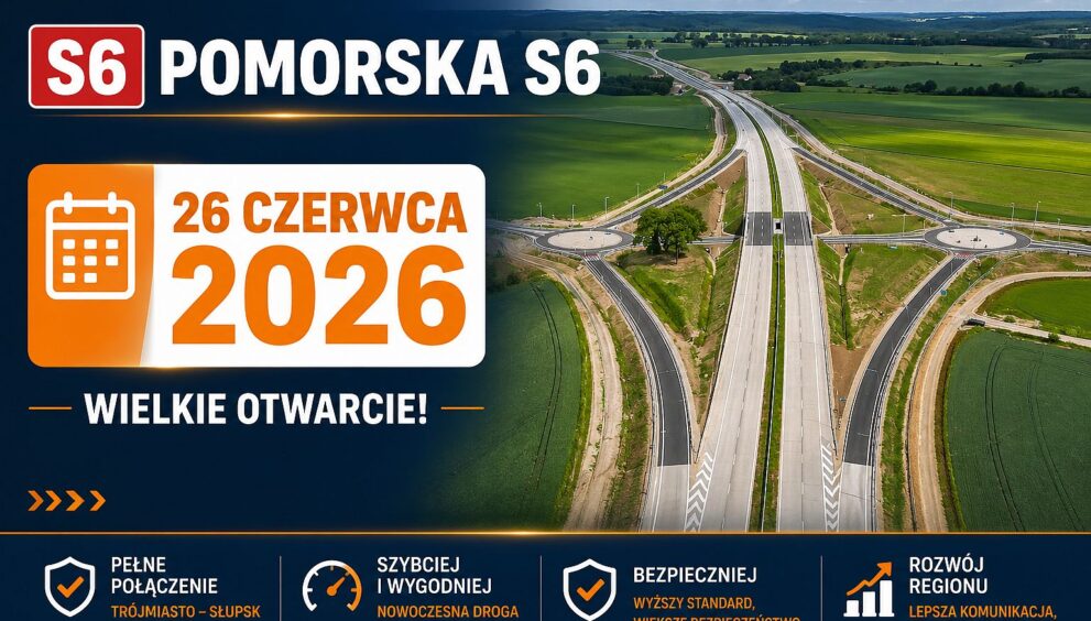 Trasa Kaszubska prawie gotowa… 26 czerwca br pojedziemy bez przerwy z Gdańska do Szczecina [zdjęcia]