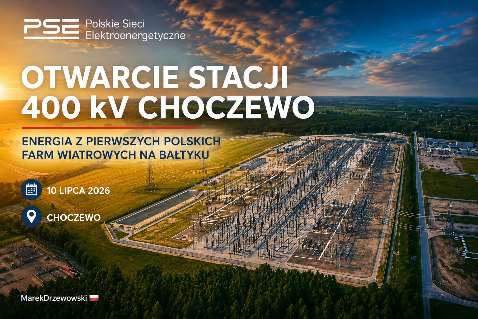 Bałtyk wyprodukował pierwszy megawat. Historyczny dzień w gminie Choczewo!