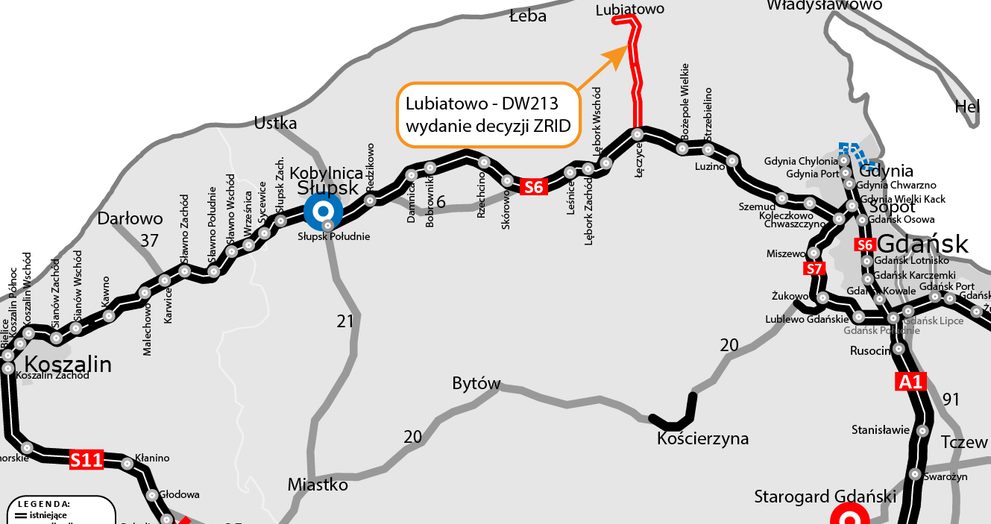 Budowa drogi do elektrowni jądrowej w Lubiatowie nabiera tempa…