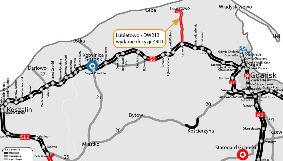 Budowa drogi do elektrowni jądrowej w Lubiatowie nabiera tempa…