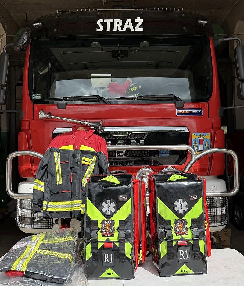 Nowy sprzęt w OSP Choczewo. Projekt „Wzmocnij Swoje Otoczenie” 2026 zakończony! 